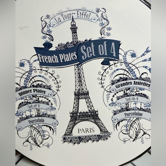 NEW Kiss that Frog French dinner plates - Picture 3 of 5